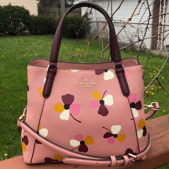 kate spade Handbags - 🆕KATE SPADE TRIPLE COMPARTMENT PINK MULTI